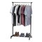 IRIS USA Adjustable Metal Clothes Rack, Garment Rack with wheel